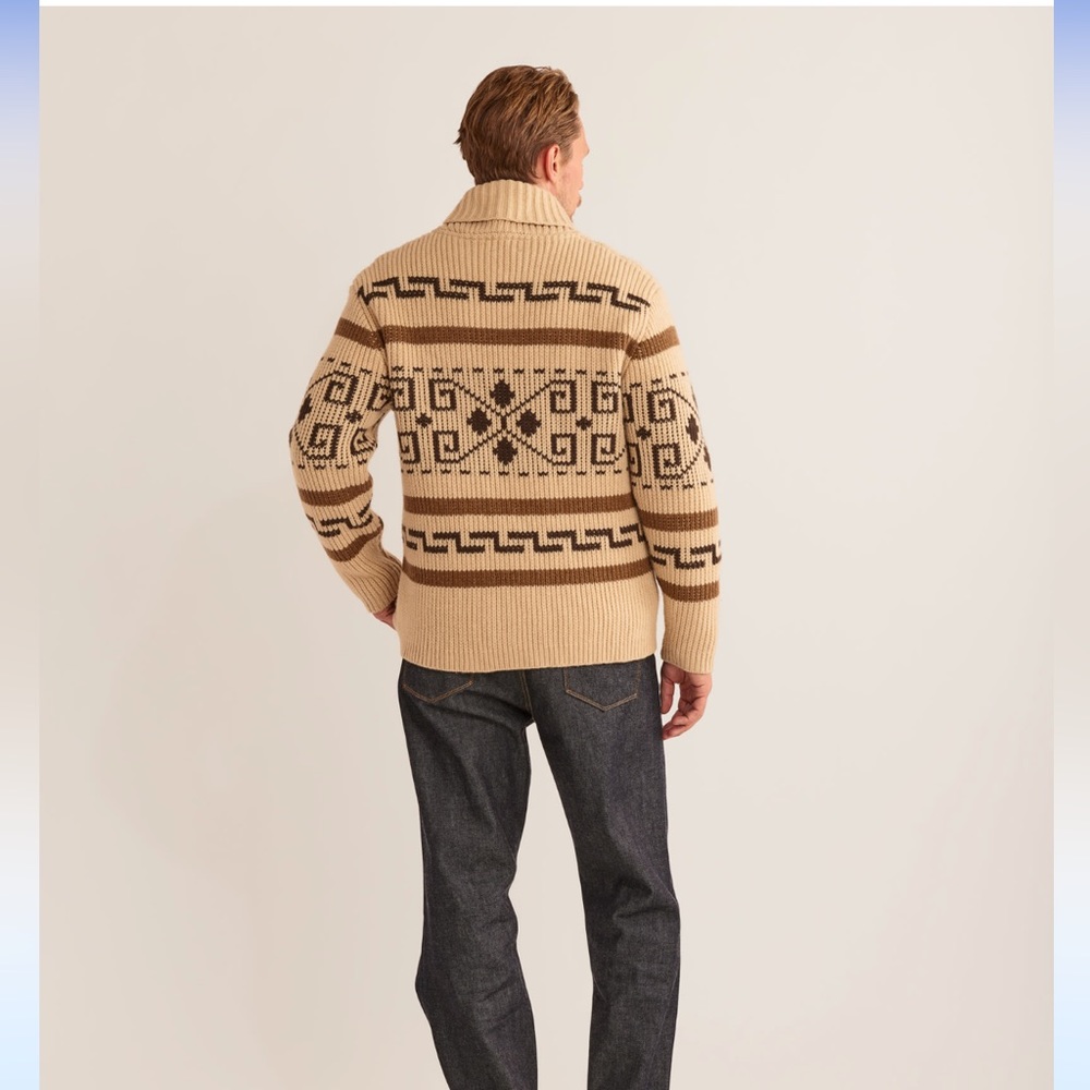 Pendleton Westerley Wool Sweater Large